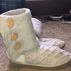 Knit ugg boots. MAKE OFFER